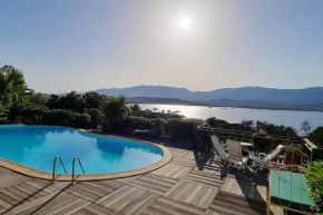 Villa de 2 chambres a Porto Vecchio a 500 m de la plage avec vue sur la mer piscine partagee et jardin amenage